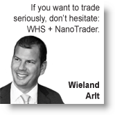 Professional trader Wieland Arlt.