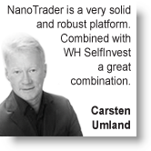Professional platform NanoTrader